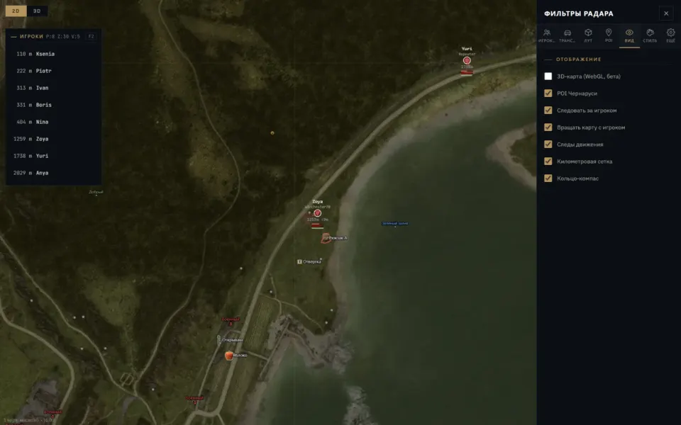 Dayz: Tundra WEB Radar — 1