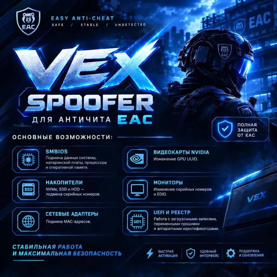 RUST: VEX spoofer — 1